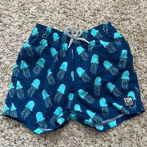 Boys Tom and Teddy Swim Shorts Jellyfish 3/4